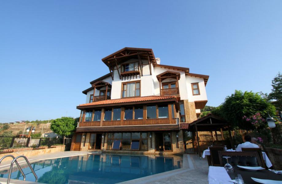 Daidalos Hotel Burhaniye Bagian luar foto